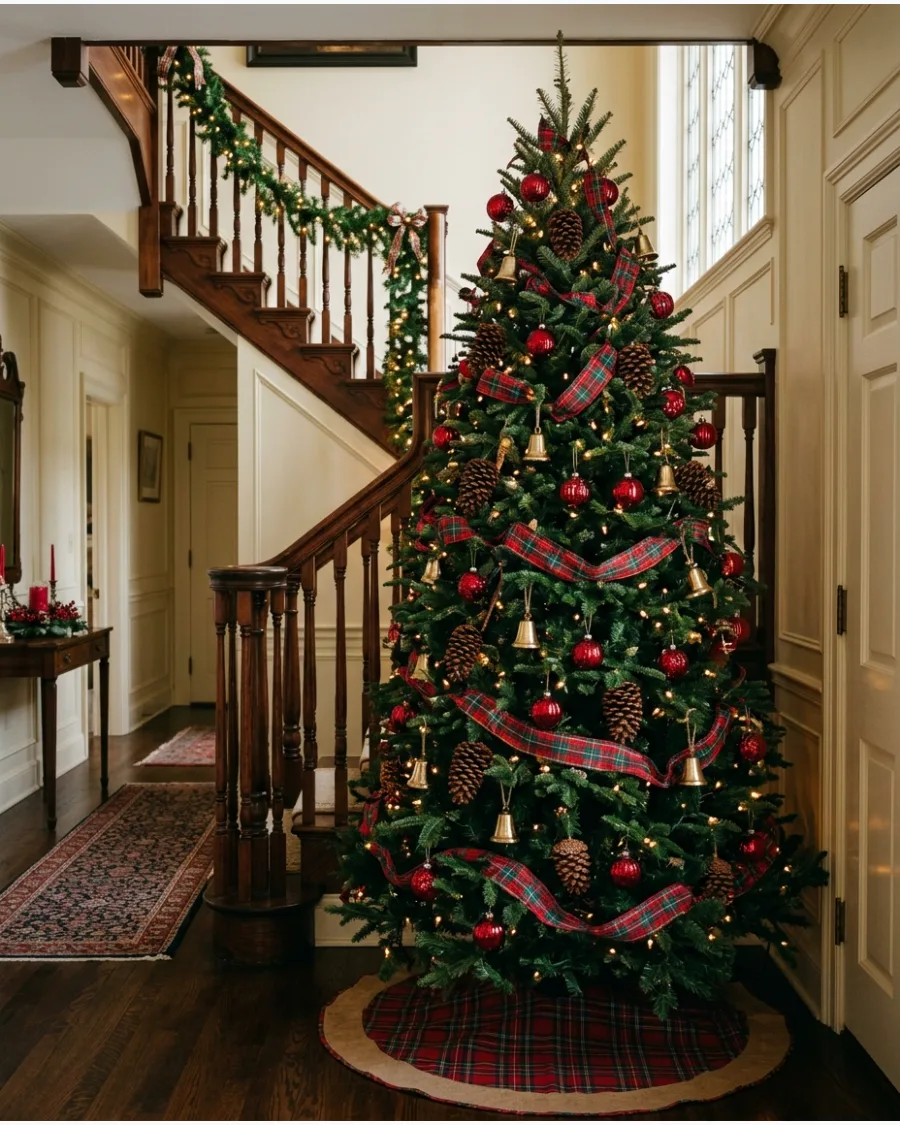 38. New England Estate Christmas Tree