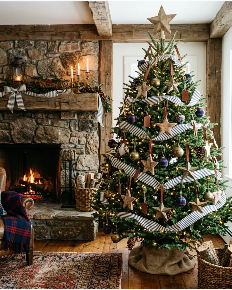 39. Vintage Americana Ralph Lauren Christmas Tree
