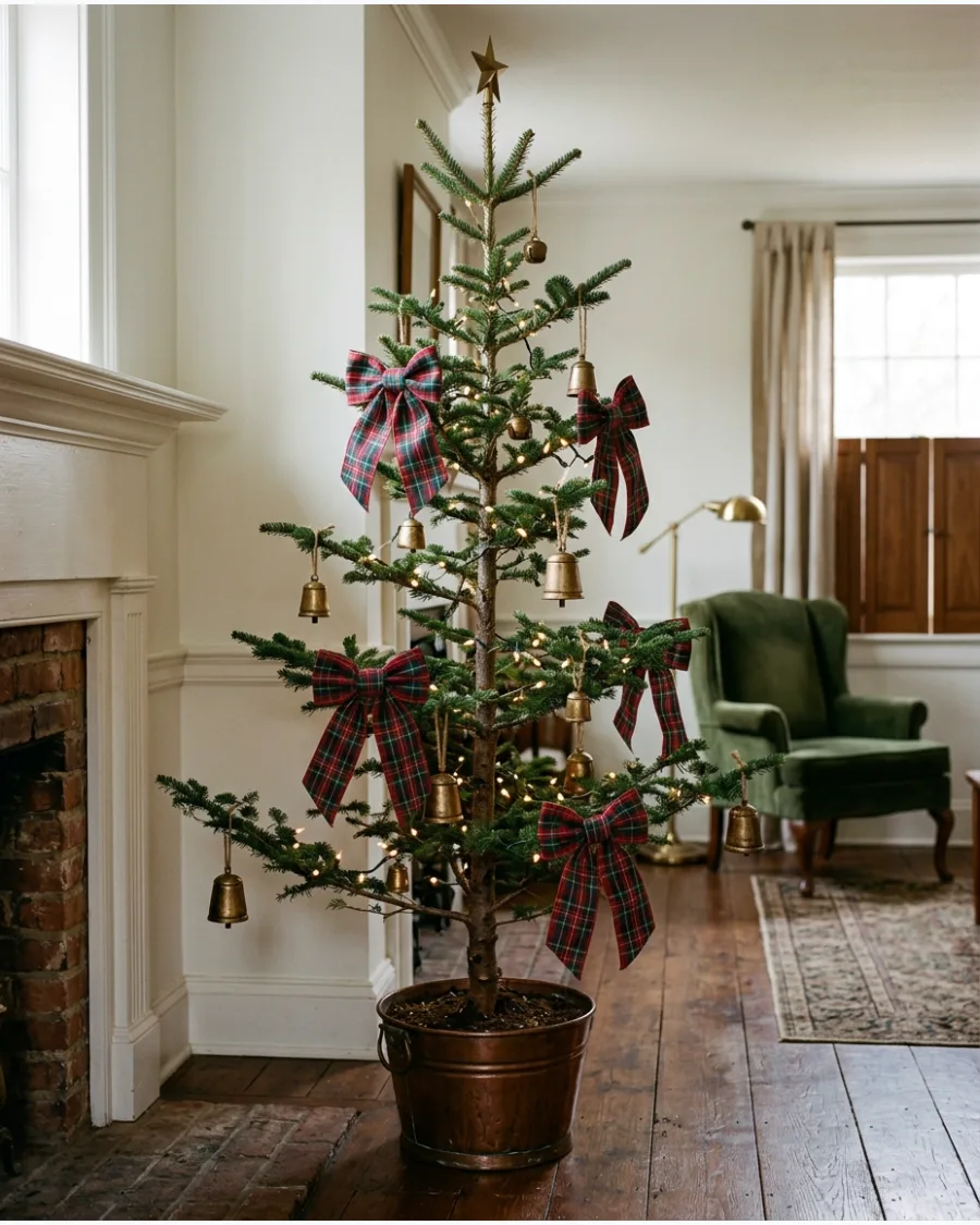 45. Sparse Natural Ralph Lauren Christmas Tree