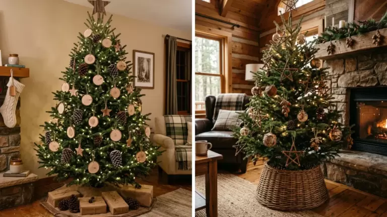 50 Woodland Christmas Tree Ideas