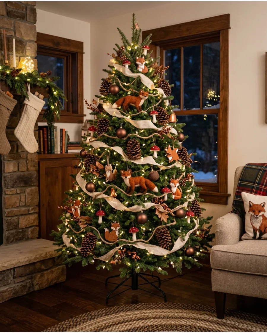 13. Fox Woodland Christmas Tree