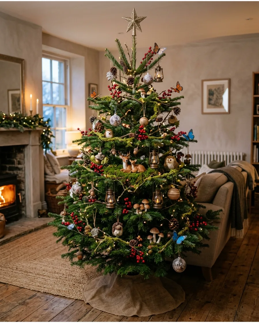 21. Enchanted Woodland Christmas Tree