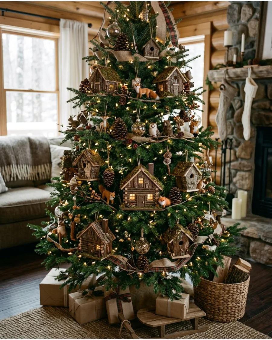 28. Woodland Tree With Tiny Forest Houses