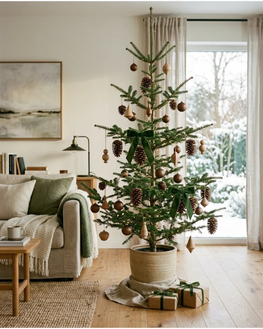 48. Modern Woodland Christmas Tree