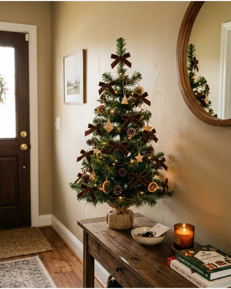 49. Small Brown Christmas Tree