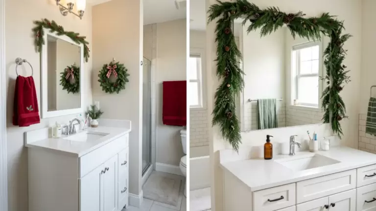 50 Christmas Bathroom Decor Ideas