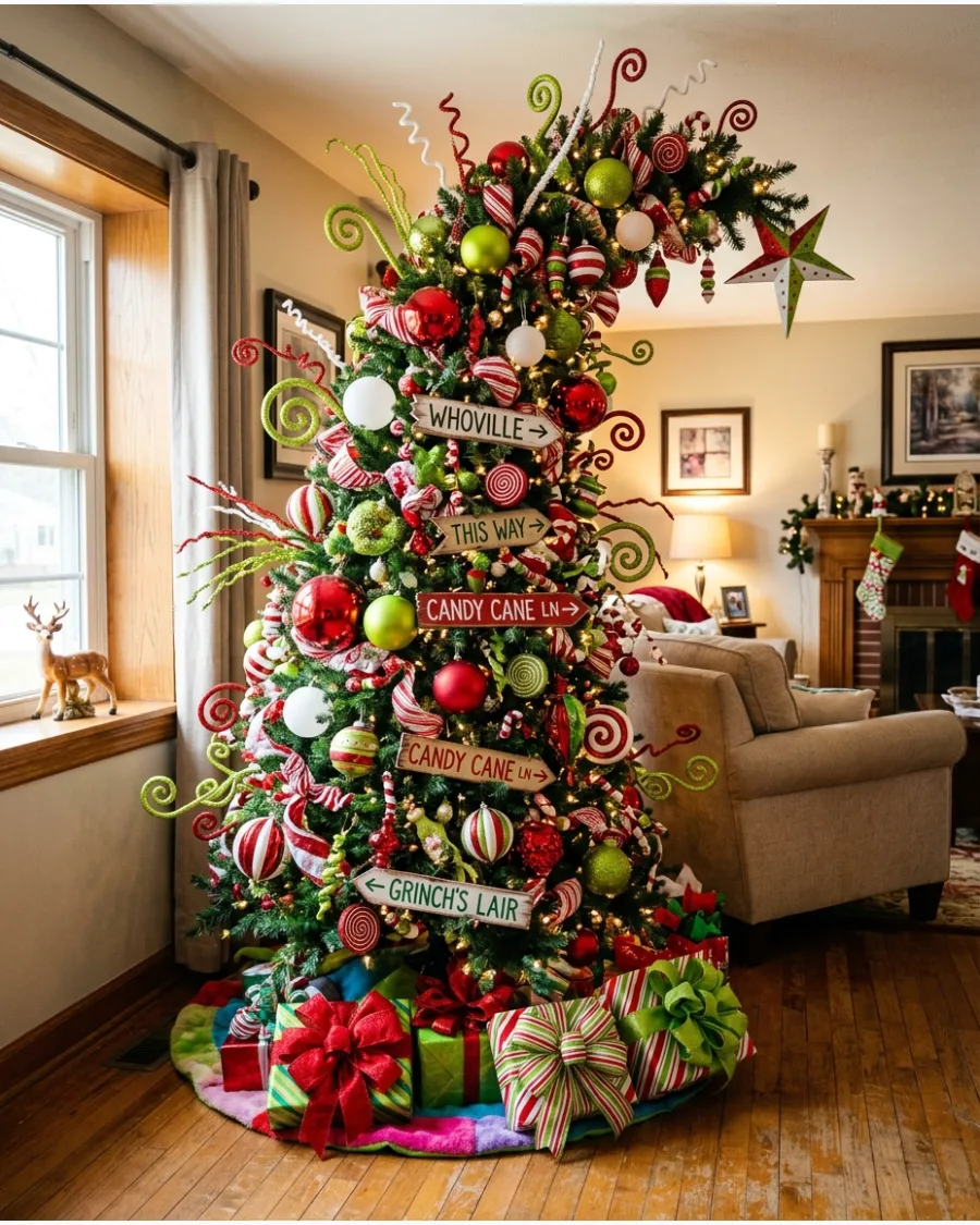 1. Whoville Christmas Tree