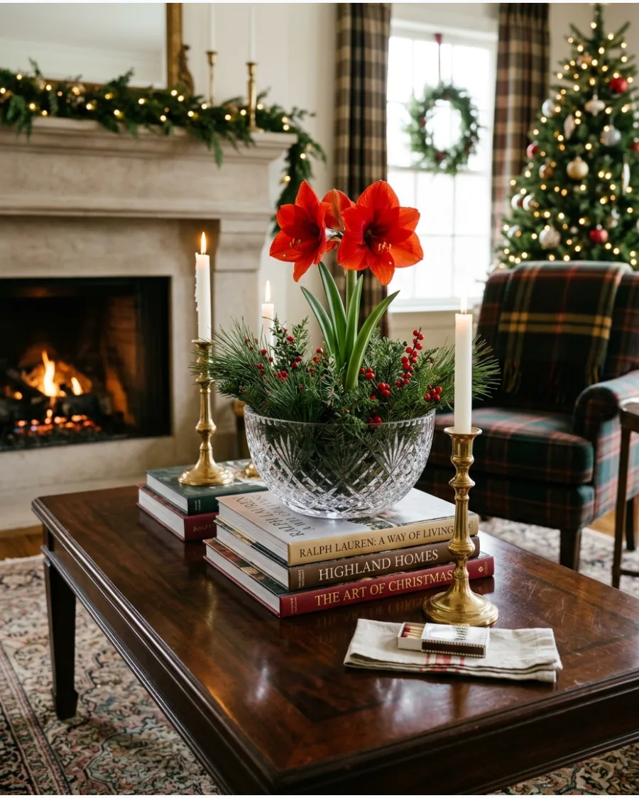 19. Ralph Lauren Christmas Coffee Table