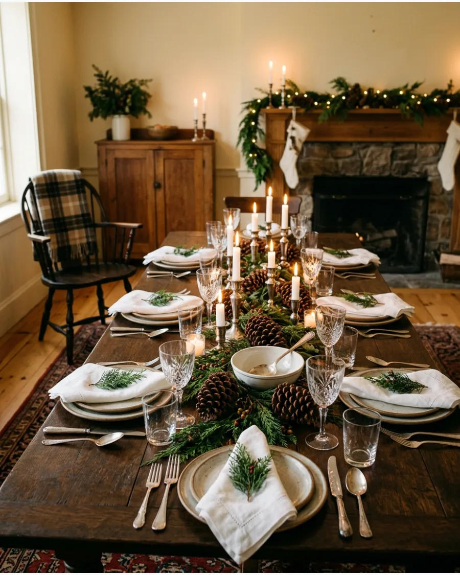 34. Ralph Lauren Country Estate Christmas Table