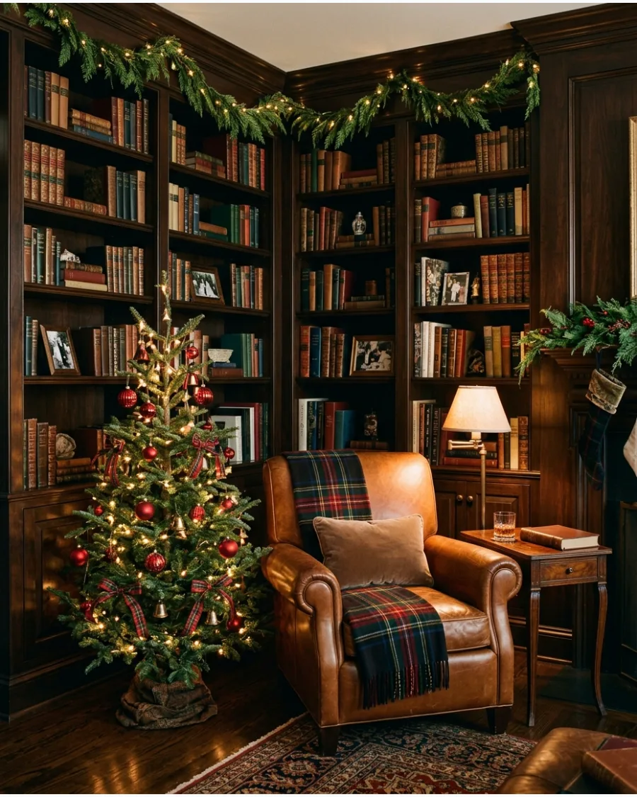 43. Ralph Lauren Christmas Library