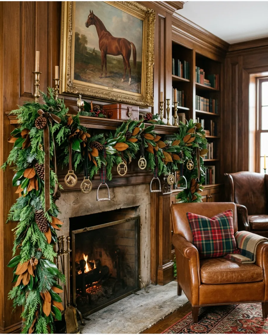 49. Ralph Lauren Equestrian Christmas Decor