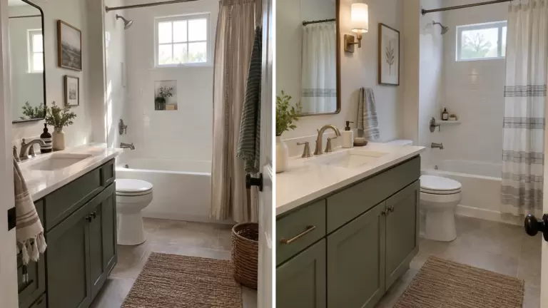 Featured image for 55 Builder-Grade Bathroom Makeover Ideas That Look Custom
