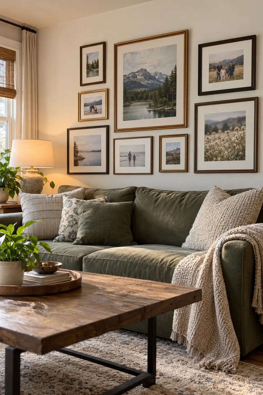 Restore Everyday Art and Photos when decorating after Christmas
