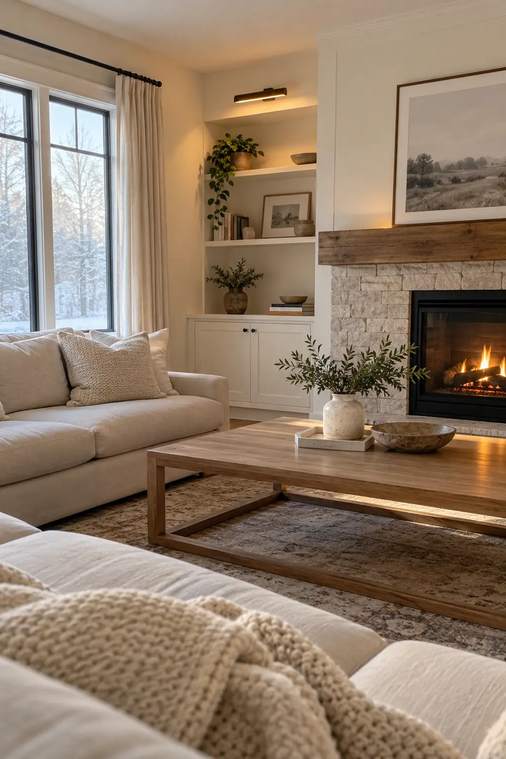 Leave More Empty Space when decorating after Christmas