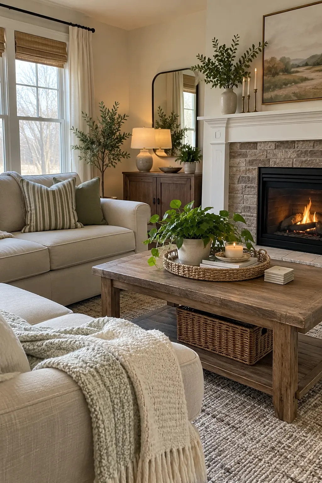 Plan a Gradual Transition to Spring when decorating after Christmas