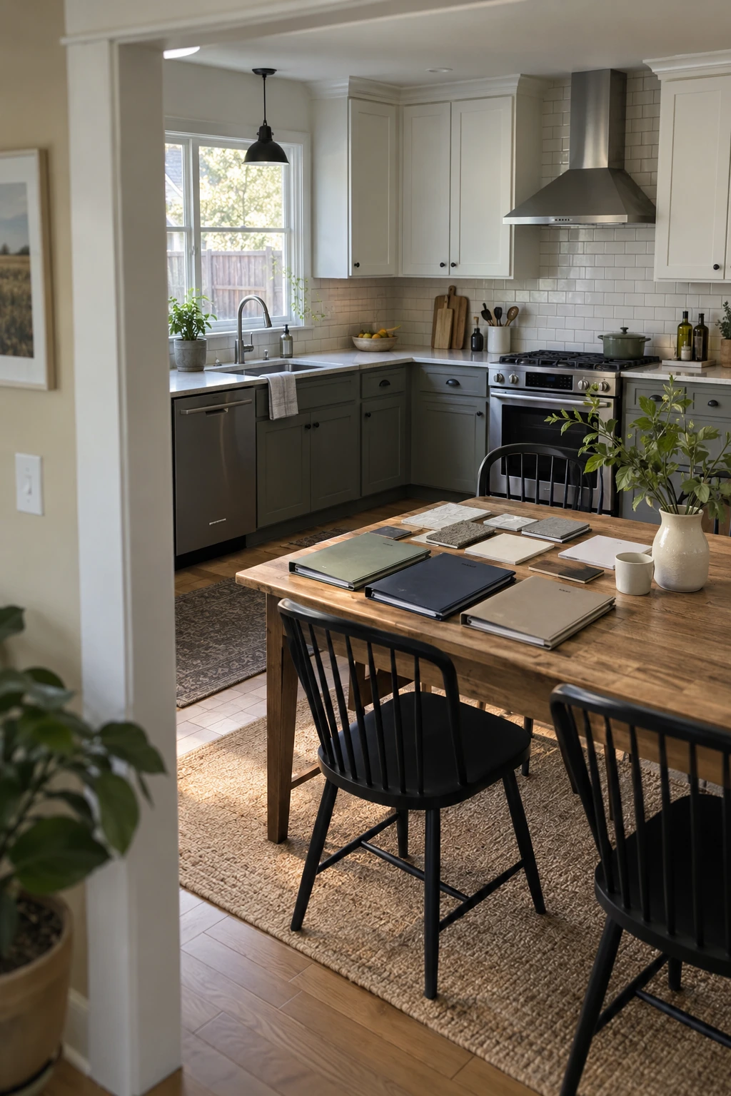 Completed kitchen remodel based on a clear contractor scope