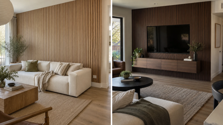 Featured image for 45 Living Room Wall Paneling Ideas That Add Real Character