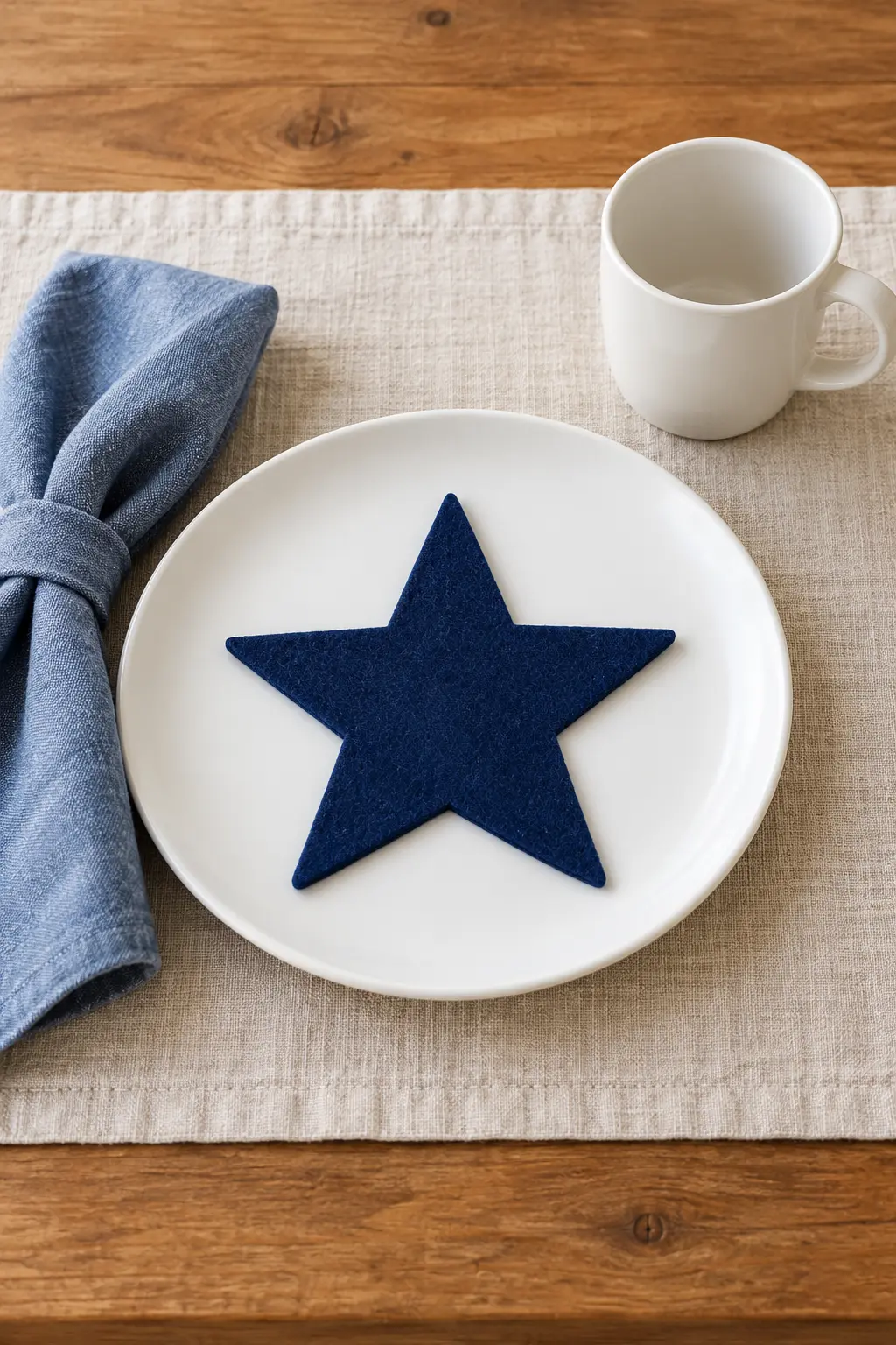 Build a Kids Countdown Setting NYE table setting idea