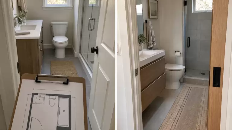 Featured image for 52 Small Bathroom Renovation Ideas That Save Space