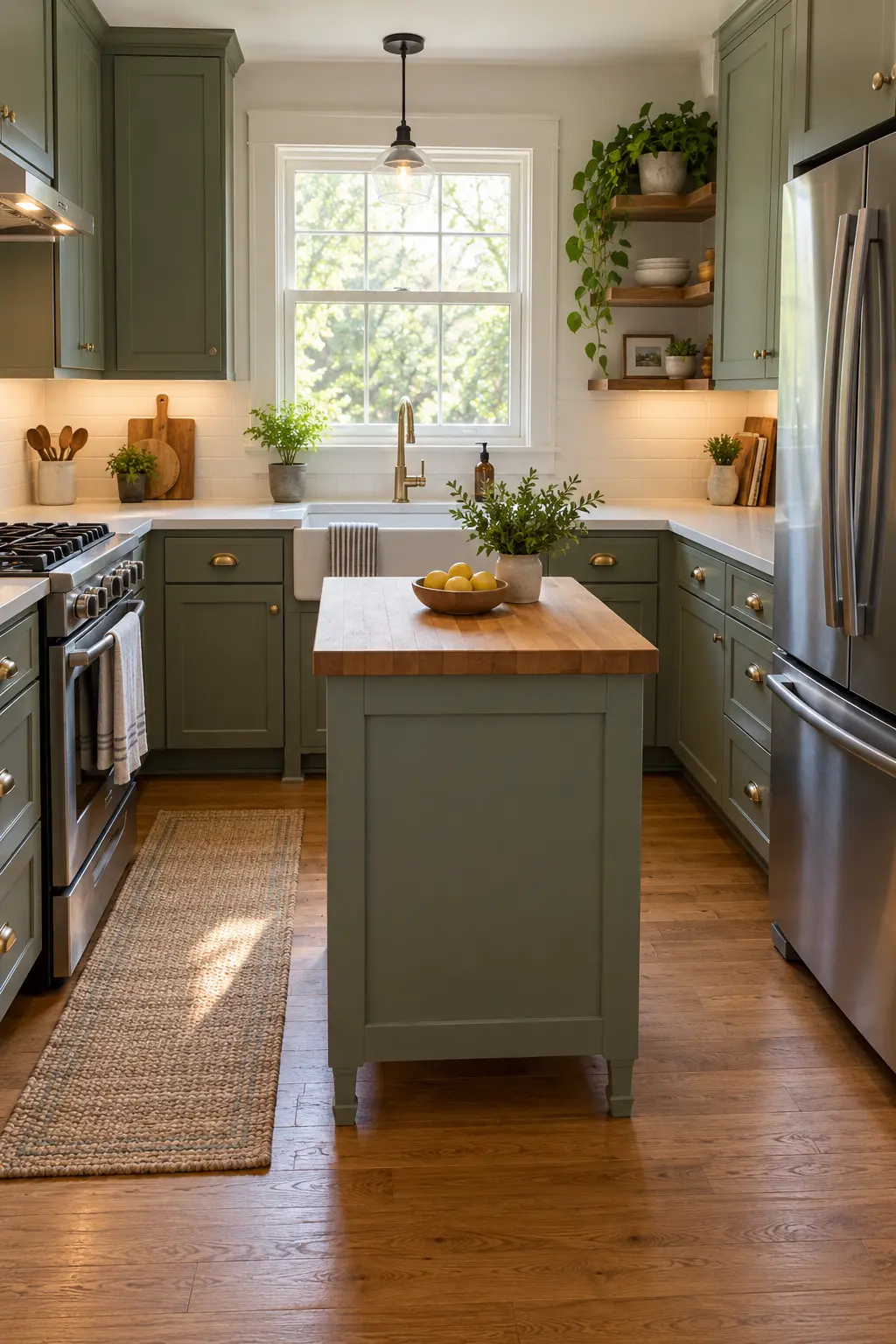 Start With a 24-by-36-Inch Workhorse tiny kitchen with island idea