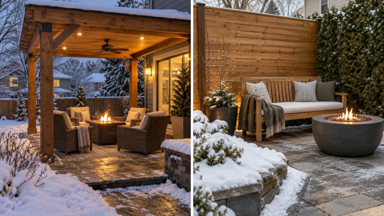 Winter backyard ideas featured image