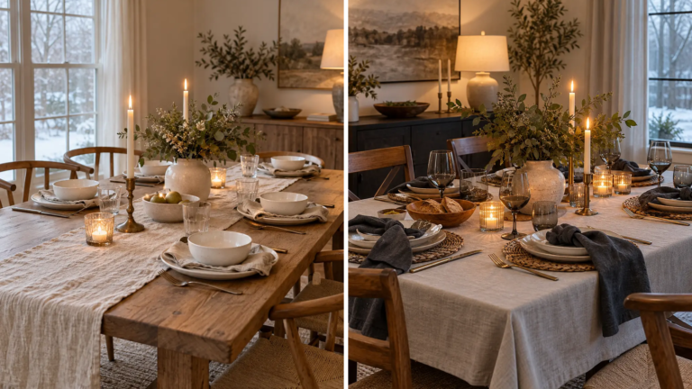 Winter tablescapes after Christmas featured image
